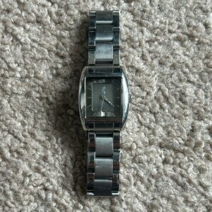 Melaleuca women’s vintage silver stainless steel‎ bracelet watch one size